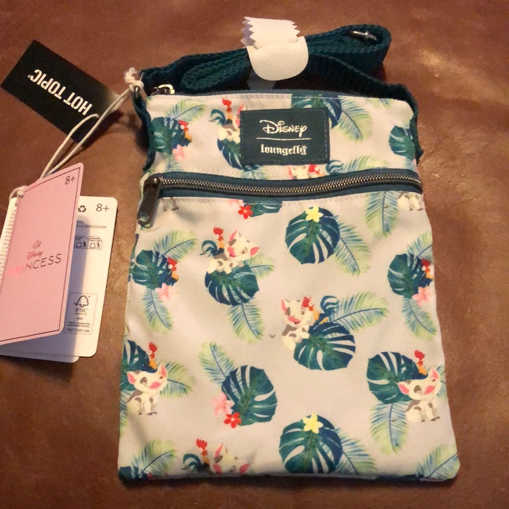 Loungefly Disney Tropical Print crossbody Bag